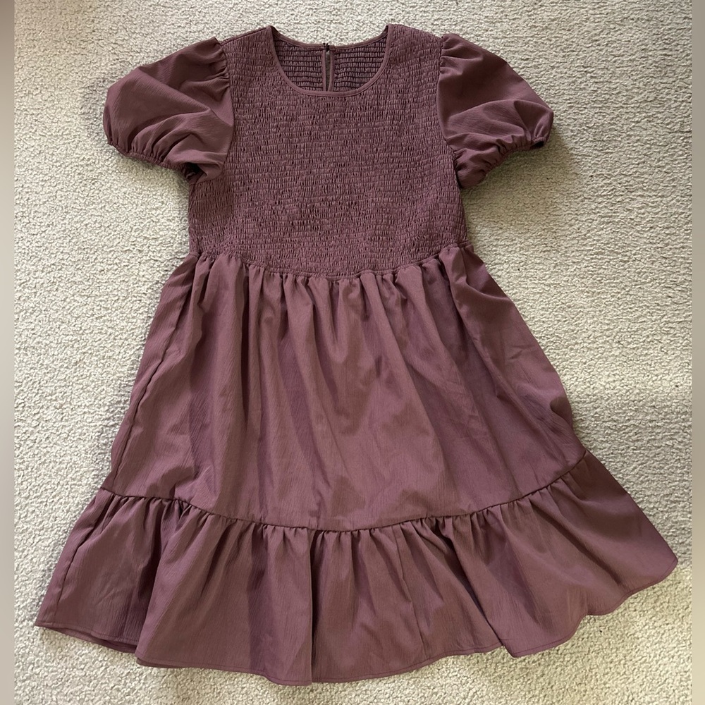 SHEIN, Rusty Brown Dress, size 2XL (16)